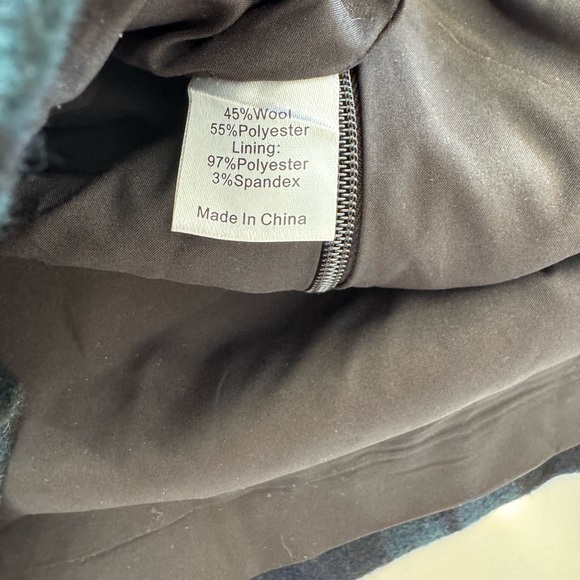 NWT Tuckernuck Faye Ruffle-Neck Bow Back Top - Blackwatch Green Plaid Size XL - Picture 5 of 5